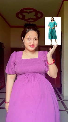 Rate this beautiful Maternity Dress😍 #maternitydress #feedingdresses #homecomingdress | Anjali Chand Vlogs
