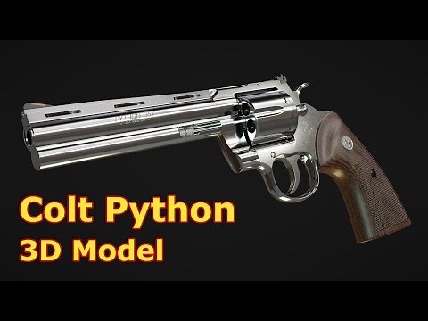 Colt Python 2020 | 3D Model