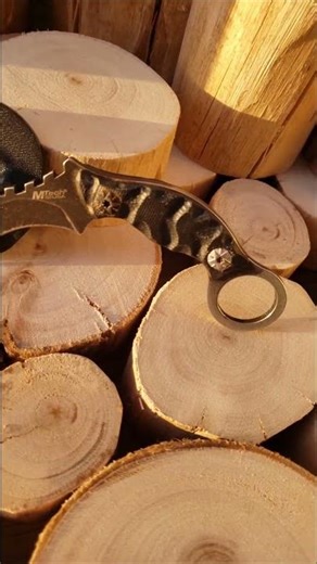 Cuchillo KARAMBIT M TECH USA. de cuello #karambitknife #cuchillos #survival #shorts