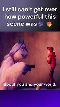 This scene will always give me chills. "Let It Lie" #movie #smallfoot #song #moments #intense #music