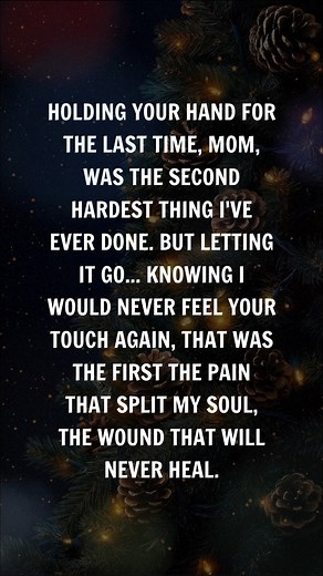 HOLDING YOUR HAND FOR THE LAST TIME, MOM. | Moments with Mom