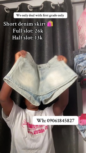 Trendy Short Denim Skirt Collection