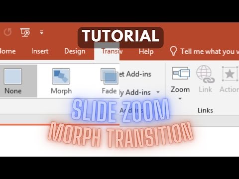 How to make Slide Zoom Transition in PowerPoint | Morph Transition Tutorial