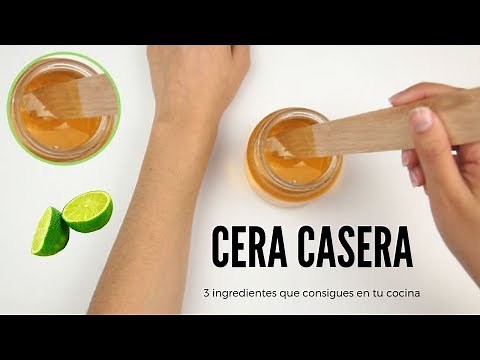 Como hacer cera para depilar hecha en casa con ingredientes naturales