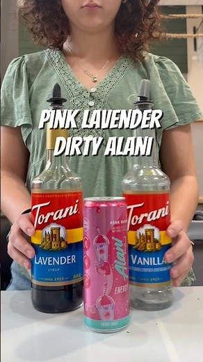 What it’s like Mixing Lavender , Vanilla and Pink Slush Alani 🔥💕 #drinkrecipe #drinks #recipes