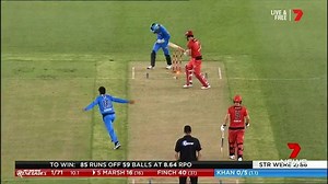 4.6K views · 46 reactions | The Adelaide Strikers are top of the BBL table after a convincing win over the Renegades, with spin wiz @RashidKhan_19 once again proving the difference, but it was a bizarre umpiring decision that stole the show. www.7NEWS.com.au #bbl09 #7NEWS | 7NEWS Adelaide | Facebook