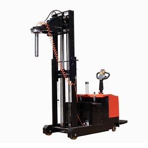 [Hot Item] Reel Handling Lifter 500kg Paper Roll Stacker Pneumatic Reel Lifter