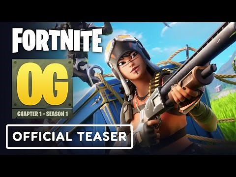 Fortnite OG: Chapter 1 Season 1 - Official Cinematic Teaser Trailer