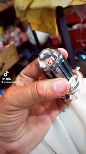 H4 Led Projector Headlight Bulb || Fog Light Bulb Ybr || Projector Led Ybr Motorcycles