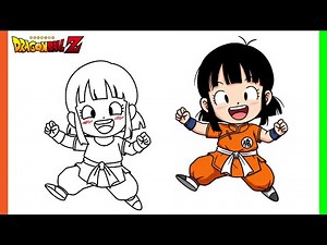 How to Draw Chi Chi | Easy Dragon Ball Drawing Tutorial