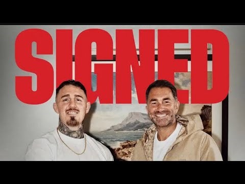 WTF Tom Aspinall signs with Eddie Hearn!!! #Ufc #mma #wtf #video