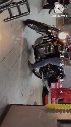 Royal Enfield |Bullet 350 Original Sound 🔥 | After 1st Service in Showroom 💨