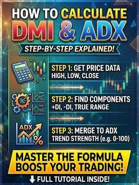 How to Calculate the Directional Movement Index (DMI) and ADX