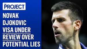 29K views · 418 reactions | Novak Djokovic is seemingly free to play at the Australian Open, but the Immigration Minister has been left pondering whether to use his power to deport the tennis star, with new evidence showing the star may have lied on his entry forms. #TheProjectTV | The Project | Facebook