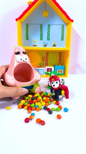 Patrick Star and Paw Patrol and friends Toy Fun ASMR #asmr #patrick
