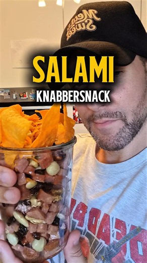 🌭 Diesen Salami Knabbersnack will jeder haben