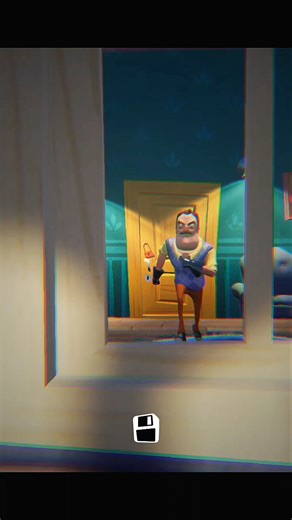 Hello Neighbour Trolling Moment Jumpscare #granny #shorts #helloneighbor
