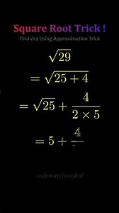 Square Root Trick Challenge Solve Faster Using Smart Math Logic #squareroot #mathtricks #shorts