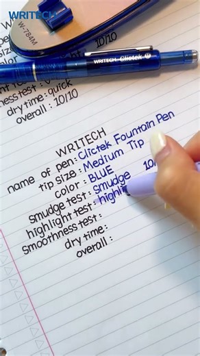 No cap, no mess—journal cleaner than ever ✍️ | Writech Retractable Fountain Pen