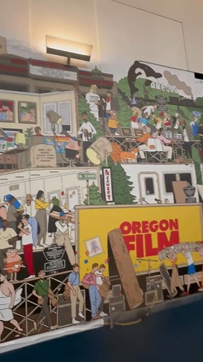 Phoenix, Oregon made the mural at PDX, Concourse B. Thanks to Bill Rowe for the video! A small victory that feels sweet today, because making this film and releasing it into the world was a perilous journey that almost killed me more than once. Chock full of ups, downs, rights, lefts and plenty of pivots and panic. Miraculously, there are some of us that are still proud of it. You can watch it and support the life of PHX, OR now @ JomaFilms.com ...And if you'd rather save your five bucks? You ca