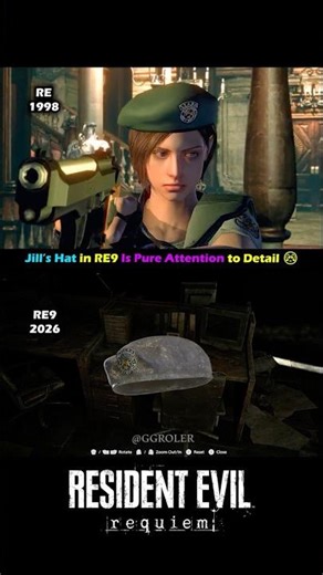 Did You Notice Jill’s Hat in RE9 🤯🔥