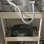 Diaper Caddy - Plastic Diaper Organizer for Nursery Essentials, Baby Organizers and Storage, Movable Cart for Changing Table & Crib, Baby Registry Search, Black