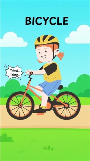 Bicycle 🚲 | Fun Learning for Toddlers