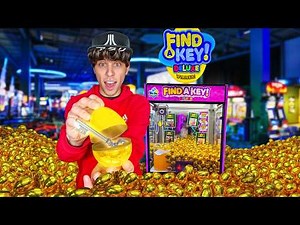 What's Inside The Gold Egg Claw Machine?!