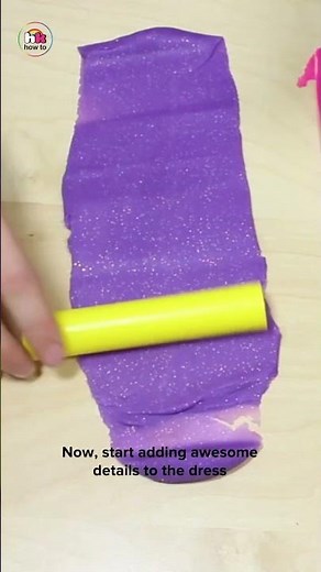 How To Create Play Doh Dress For Princess Elsa👗 #shorts #playdohforkids #diyvideos