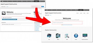 Apple updates Support Communities forum with instant search box, streamlined UI | AppleInsider