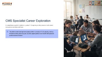 Cms Specialist Career Exploration 101 Role Skills Career Lesson: Duties Skills