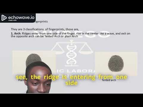 Fingerprint analysis PART 1