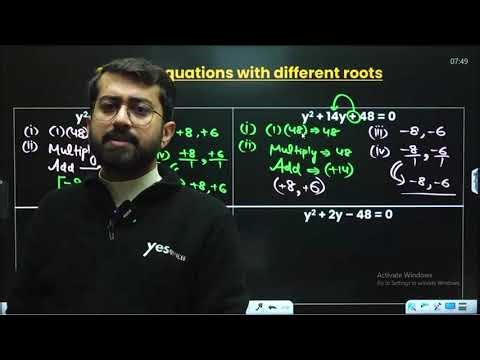 LINEAR, QUADRATIC AND CUBIC EQUATION 2