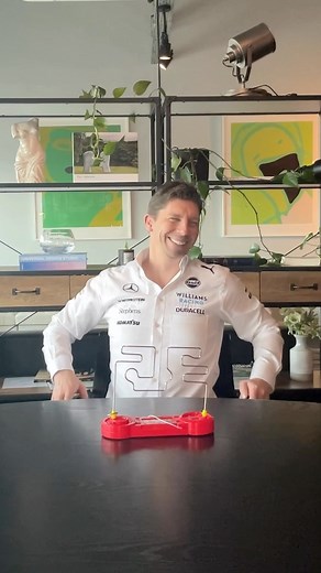 302K views · 283 reactions | A highly-competitive Team Principal vs a children’s game. Who wins?  #WeAreWilliams #F1 #Formula1 | Atlassian Williams F1 Team | Facebook
