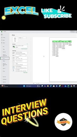 How to Print Multiple Sheets in Excel at Once | Excel me ek sath saari sheets kaise print kare