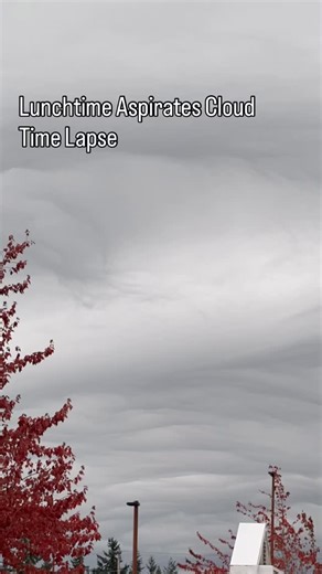 50 reactions · 7 comments | Lunchtime Asperitas Cloud Time Lapse | Washington Weather Chasers | Facebook