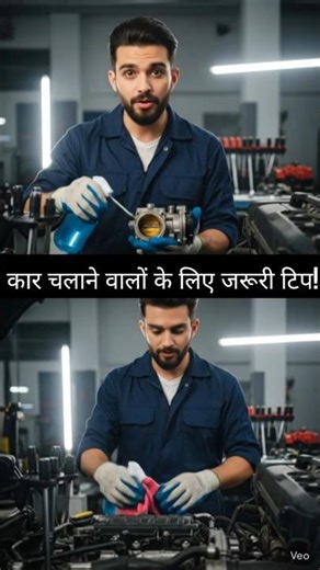 Throttle Body Cleaning Easy Trick | Car Maintenance Tips #shorts