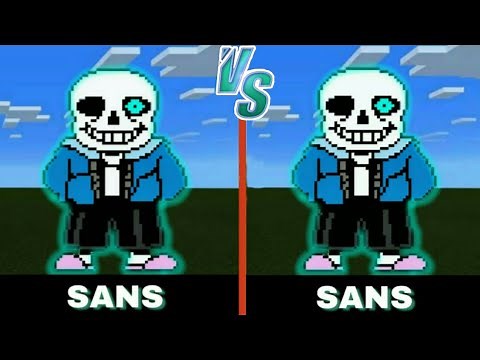 Sans vs. Sans | Minecraft (WHO'S THE IMPOSTOR?)