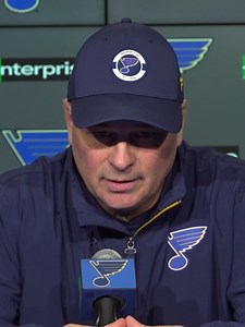166K views · 1.9K reactions | ️ "We know how to execute our game plan. And we're gonna go out and do it." | St. Louis Blues | Facebook