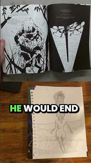 One of Crom's Possible Paths to Godhood #swordandsorcery #indiecomics