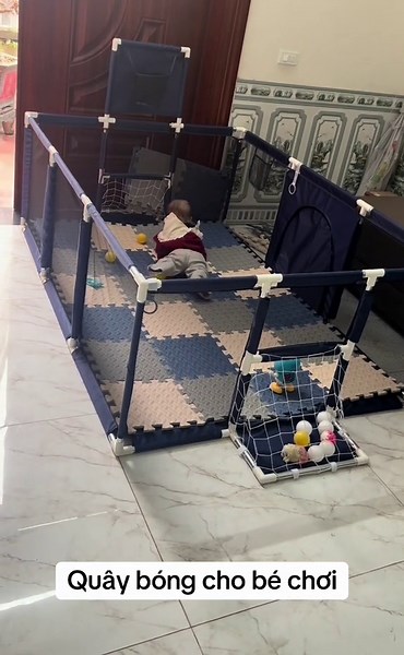 Nhà bóng chữ Nhật cho bé - Thiết kế an toàn và tiện lợi