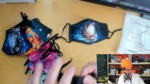 Watch Really soft and cool looking space themed masks for kids on Amazon Live