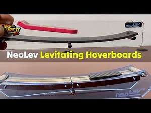 NeoLev Back to the Future & Diamagnetic Levitating Hoverboards 🟡 @gadgetify