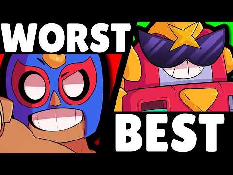 (V52) The BEST & WORST Brawlers | Pro Tier List!
