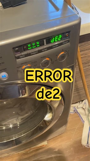 غساله ال جي عطل de2 #trending #اكسبلور #jeddah #lg de2 error lg washing machine