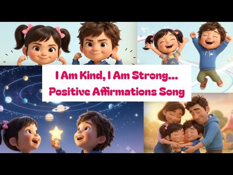I Am Kind, I Am Strong | Positive Affirmations Song for Kids | Milima Fun and Learn