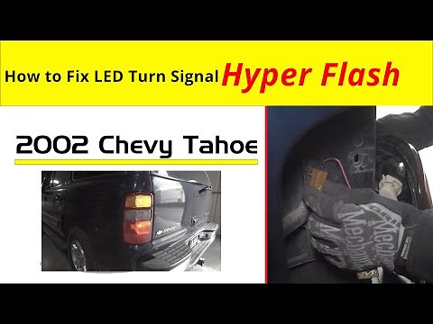 How to Fix Turn Signal Hyper Flash/Blinking Fast w/ LED Load Resistor