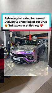 Lamborghini Urus delivery and unboxing — dream SUV reveal