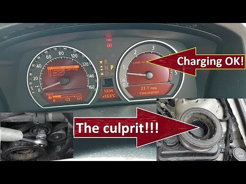BMW 730d E65 battery not charging... but, is the alternator the problem? Fault finding and repair.