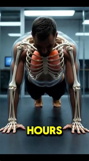 What If You Did 1,000 Pushups Daily for 30 Days Straight? #whatif #skeleton #drdata #animation